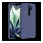 Xiaomi Redmi Note 8 Pro İnce Mat Silikon Kılıf Lacivert