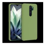 Xiaomi Redmi Note 8 Pro Ince Mat Silikon Kılıf Yeşil