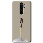 Xiaomi Redmi Note 8 Pro İronman Airport Baskılı Uyumlu Silikon Kılıf