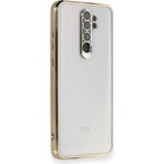 Xiaomi Redmi Note 8 Pro Kılıf Razer Lensli Silikon - Gold