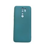 Xiaomi Redmi Note 8 Pro Kılıf Yumuşak Sıvı Silikon Yeşil Kılıf SE1571