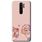 Xiaomi Redmi Note 8 Pro Meyveli Süt Baskılı Uyumlu Silikon Kılıf