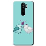 Xiaomi Redmi Note 8 Pro Mutlu Kuşlar Baskılı Uyumlu Silikon Kılıf