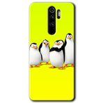 Xiaomi Redmi Note 8 Pro Penguenler Baskılı Uyumlu Silikon Kılıf