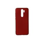 Xiaomi Redmi Note 8 Pro Premium Silikon Kılıf Bordo