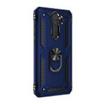 Xiaomi Redmi Note 8 Pro Yüzüklü Tank Kılıf Lacivert