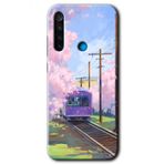 Xiaomi Redmi Note 8 Rails Paint Baskılı Uyumlu Silikon Kılıf