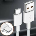 Xiaomi Redmi Note 8 Şarj Data Kablosu / Type-C Usb beyaz