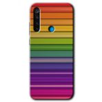 Xiaomi Redmi Note 8T Colorful Lines Baskılı Uyumlu Silikon Kılıf