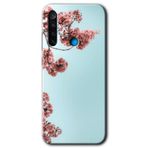 Xiaomi Redmi Note 8T Japon Çiçeği Baskılı Uyumlu Silikon Kılıf