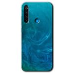 Xiaomi Redmi Note 8T Mavi Aura Baskılı Uyumlu Silikon Kılıf