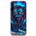 Xiaomi Redmi Note 8T Neon Aslan Baskılı Uyumlu Silikon Kılıf