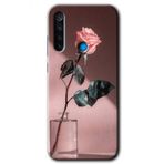 Xiaomi Redmi Note 8T Retro Gül Baskılı Uyumlu Silikon Kılıf