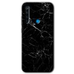 Xiaomi Redmi Note 8T Siyah Mermer Baskılı Uyumlu Silikon Kılıf