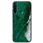 Xiaomi Redmi Note 8T Yeşil Okyanus Baskılı Uyumlu Silikon Kılıf