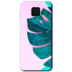 Xiaomi Redmi Note 9 Pro 3D Yaprak Baskılı Uyumlu Silikon Kılıf