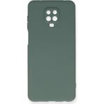Xiaomi Redmi Note 9 Pro Kılıf Nano Içi Kadife Silikon - Yeşil SE1679