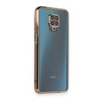 Xiaomi Redmi Note 9 Pro Kılıf Razer Lensli Silikon - Gold