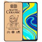 Xiaomi Redmi Note 9S Ekran Koruyucu 9D Mat Seramik Nano