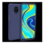 Xiaomi Redmi Note 9S İnce Mat Silikon Kılıf Lacivert