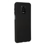 Xiaomi Redmi Note 9s Kılıf Yumuşak Dokulu Silikon - Siyah