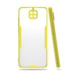 Xiaomi Redmi Note 9s Platin Silikon - Sarı Kılıf