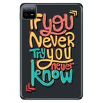 Xiaomi Redmi Pad 10.6" ile Uyumlu Desenli Silikon Tablet Kılıfı, UV Baskılı, Çok Renkli avonm-v-cvr458996