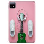 Xiaomi Redmi Pad 10.6" ile Uyumlu Desenli Silikon Tablet Kılıfı, UV Baskılı, Sneaker Desen, Çok Renkli avonm-v-cvr459125