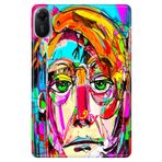Xiaomi Redmi Pad 2 11" ile Uyumlu Desenli Silikon Tablet Kılıfı, Çok Renkli, Pop-Art Tasarım avonm-v-cvr458782