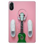 Xiaomi Redmi Pad 2 11" ile Uyumlu Desenli Silikon Tablet Kılıfı, UV Baskılı, Sneaker Desen, Çok Renkli avonm-v-cvr458926