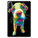 Xiaomi Redmi Pad 2 11" ile Uyumlu Desenli Silikon Tablet Kılıfı, Yavru Pitbull, Çok Renkli avonm-v-cvr458951