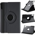 Xiaomi Redmi Pad 2 11 Inç ile Uyumlu 360° Dönebilen Standlı Tablet Kılıfı - Siyah