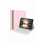 Xiaomi Redmi Pad 2 Uyumlu 11" Standlı Klavyeli Tablet Kılıfı Pembe