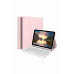 Xiaomi Redmi Pad 2 Uyumlu 11" Standlı Klavyeli Tablet Kılıfı Pembe