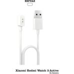 Xiaomi Redmi Watch 3 Active Uyumlu Şarj Cihazı Aleti Kablosu Hızlı Şarj - Turkuaz