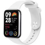 Xiaomi Redmi Watch 4/watch 5/mi Band 8 Pro/mi Band 9 Pro Klasik Silikon Kordon Standart Spor Kayış - Beyaz
