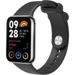 Xiaomi Redmi Watch 4/watch 5/mi Band 8 Pro/mi Band 9 Pro Klasik Silikon Kordon Standart Spor Kayış - Siyah