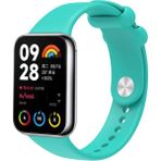 Xiaomi Redmi Watch 4/watch 5/mi Band 8 Pro/mi Band 9 Pro Klasik Silikon Kordon Standart Spor Kayış - Turkuaz