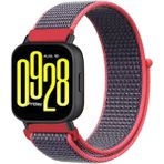 Xiaomi Redmi Watch 5 Active (22MM) Naylon Saat Kayışı 22MM - Siyah - Fuşya