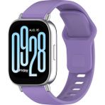 Xiaomi Redmi Watch 5 Active Saat Kordonu Kayış Silikon Bileklik - Lila