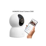 Xiaomi Smart Camera C500 Akıllı Ev Kamerası - 6MP 3.5K İnsan ve Evcil Hayvan Algılama (Xiaomi TR Garantili)