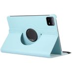 Xiaomi Uyumlu Mi Pad 6 Kılıf 360 Dönerli Standlı Kapaklı turkuaz