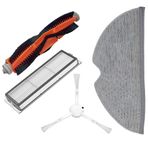 Xiaomi Uyumlu Mijia Mop 1c 2c 1t Mi 2pro+ Dreame F9 Robot Süpürge Rulo Ve Yan Fırça Filtre Mop Bezi