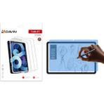 Xiaomi Uyumlu Poco Pad Kağıt Hisli Mat Davin Kağıt Dokulu Tablet Ekran Koruyucu - Siyah