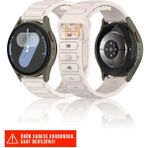 Xiaomi Watch S1 / S1 Pro / S1 Active / Mibro X1 Uyumlu Silikon Kordon - Starlight