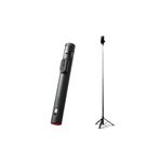 Xiaomi Zoom Floor Selfie Stick Tripod 62" 160cm Selfie Çubuğu (Xiaomi Türkiye Garantili) siyah