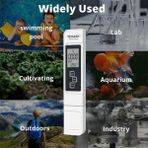 Xiaxiaoer 2x Tds Ec Metre Dijital Su Kalitesi Test Cihazı 0-9999 Ppm Ölçüm Aralığı Su Saflığı Sıcaklık Ölçer Test Cihazı (Yurt Dışından)