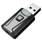 Xiaxiaoer Cbtx T18 USB Bluetooth Ses Alıcı Verici Mini 3.5 mm Jack Aux Adaptörü (Yurt Dışından)