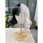 Xiaxiaoer Fabrika Doğrudan SATIŞ101BENEKLI Köpek Peruk Kuila Siyah ve Beyaz Perukcruelladevil Cosplayperuk (Yurt Dışından)