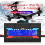 Xiaxiaoer Namuny 200A Voltmetre Ampermetre Rc Araba Test Cihazı Gerilim Enerji Elektrik Akım Monitörü Metre Wattmetre Dc 0-60 V (Yurt Dışından) - Renkli